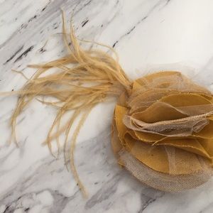 Feather Fascinator Hair Clip